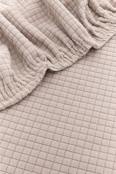 ÖZMAKAN Sandalye Kılıfı Vizon Renk Likralı Yıkanabilir 1 Adet