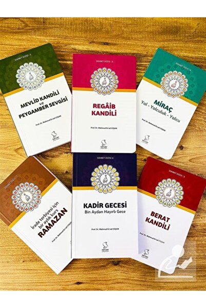 Server Yayınları Prof. Dr. Mahmud Es'ad Coşan Kandil Seti (6 KİTAP) (CEP BOY)