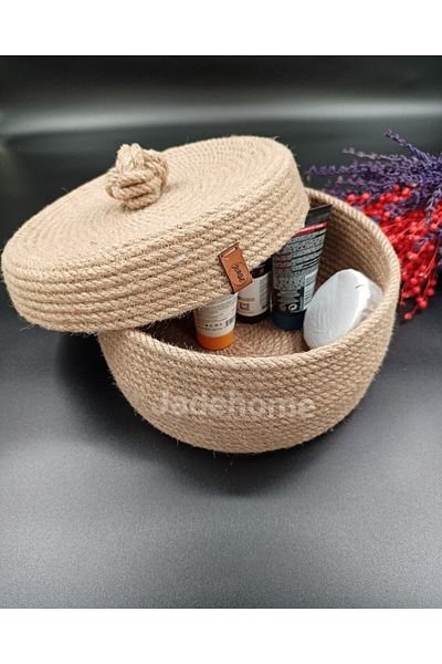 jade home Ψάθινο καλάθι Organizer