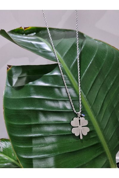 Garamak Women's Stainless Steel Clover Necklace