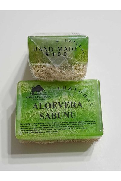 Sabun Filozofu Natural Pumpkin Fiber Aloe Vera Soap 130 Gr