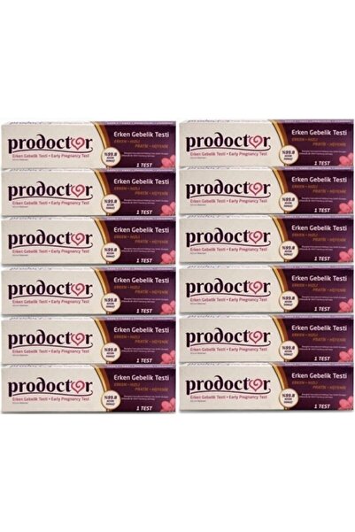 Prodoctor Early Erken Gebelik Testi %99.8 Kesin Sonuç X 12 Adet