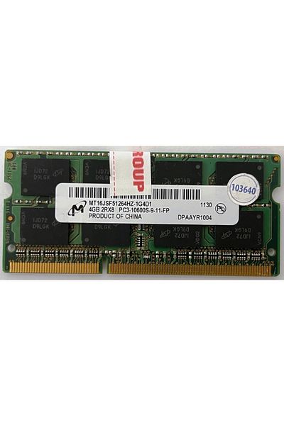 Micron ذاكرة الوصول العشوائي للكمبيوتر المحمول 4 جيجابايت DDR3 1333 ميجا هرتز CL9 - MT16JSF51264HZ-1G4D1