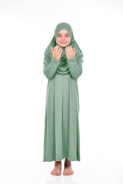 ZAHRANUR HİJAB CHILDREN'S Prayer Dress