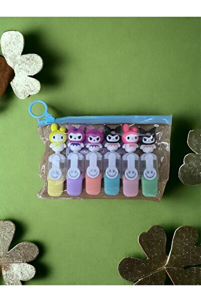 Kromi SANRİO KROMİ FOSFORLU KALEM 6 LI SET