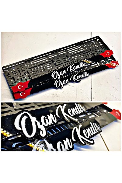 3M 5D LÜX PARLAK TAKMATİK OTO PLAKALIK