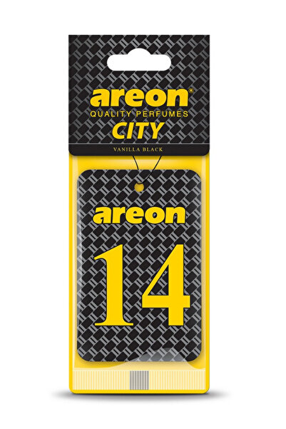 Areon City Vanilla Black 14 Oto Araç Kokusu