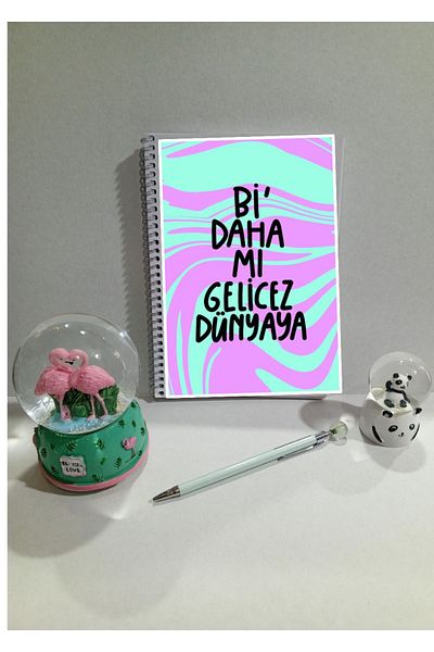 animeandyourworld Funny sayings notebook A4 size 1 piece 72 sheets (lined or checked) notebook