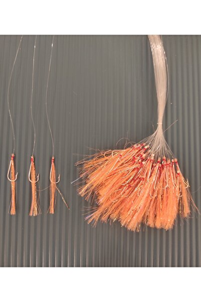 Handmade İstavrit Dip Çaparisi Köstek (Gece) - 100 İğneli (Youvella İğne 5 Nu...