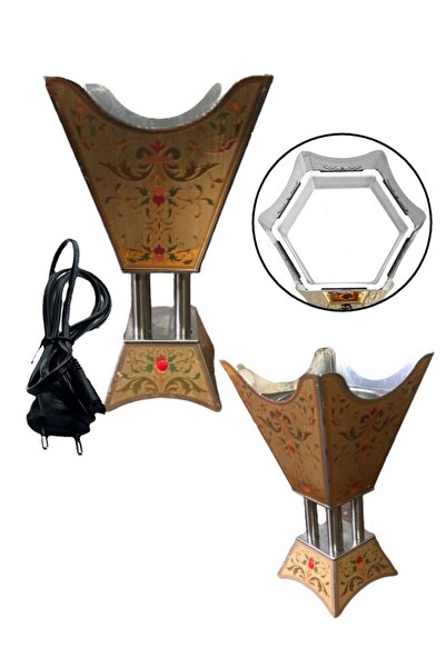 RoseRoi Elektrikli Metal Dekoratif Buhurdanlık Tütsülük