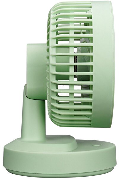 Everest  Efn-508 Yeşil Şarj Edilebilir 3 Kademeli Usb Fan Vantilatör Sessiz Masaüstü Şarjlı Usb Fan