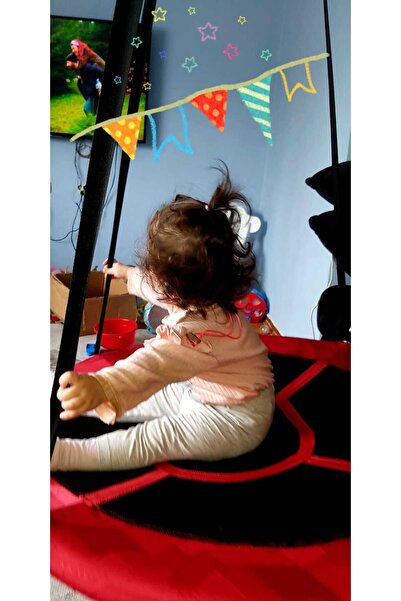 trendim Koza Salıncak 85 Cm Büyük Boy Ev Ve Bahçe Salıncağı