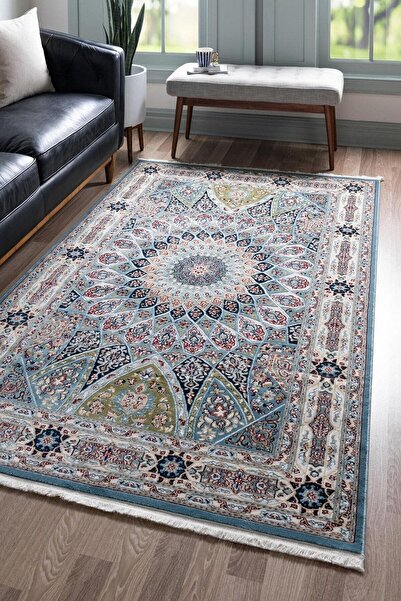 Angorahome Ethnic Makine Halısı 1531mv