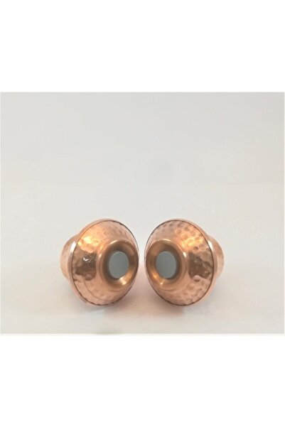 KAYSERİ BAKIRCILIK New Copper Salt Shaker Red Set of 2 New