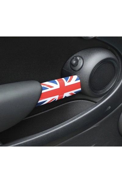 RoseTR ميني كوبر R56 R57 R58 R59 غطاء مقبض الباب الداخلي مجموعة 2 قطعة Union Jk