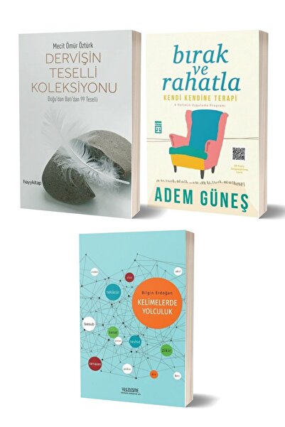 Yüzleşme Yayınları Dervişin Teselli Koleksiyonu - Bırak Ve Rahatla- Kelimeler...