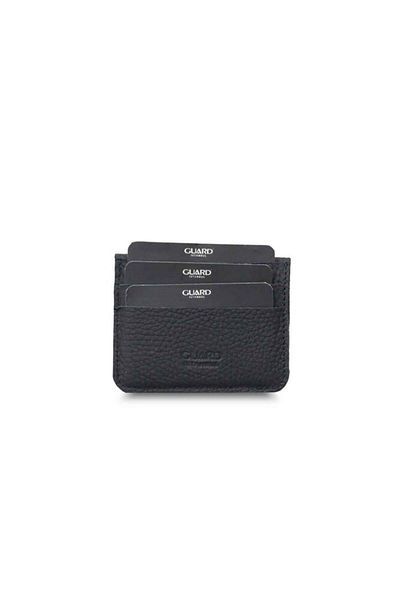 GUARD Black Patch Card Holder