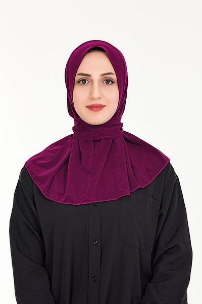 Sensu Γυναικείο Hijab Ready Snap Hijab Bonnet Shawl