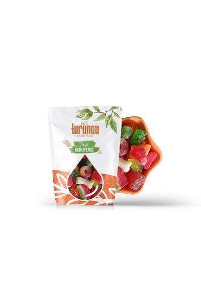 Turuncu Kuruyemiş 500 Gr Orange Jelly