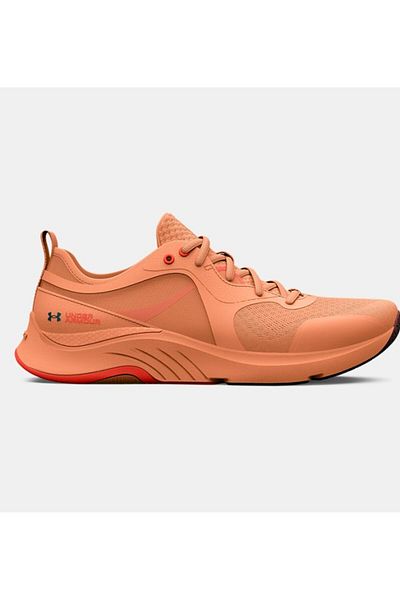 Orange under armour shoes womens top