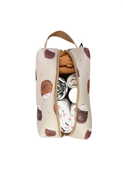 HAMUR Zippered Dirty Clean And Wet Dry Baby Laundry Clothes Outfit Multi-Purpose Makeup Bag Urcin