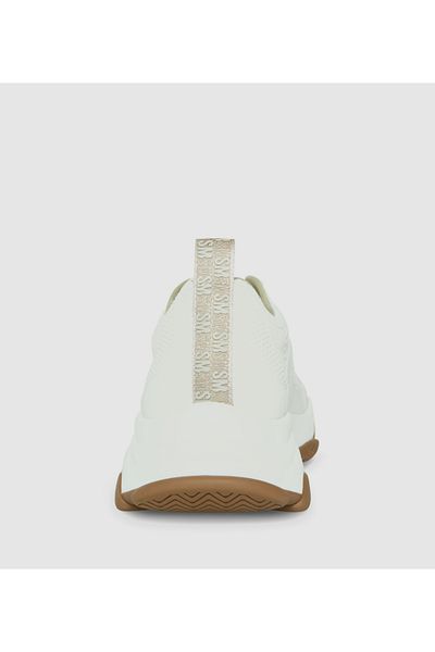 Steve Madden white men's fashion sneakers