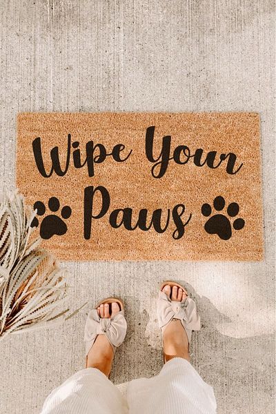 Paspas Yap Wipe Your Paws Dog Paw Door Mat Koko Mat Outside Door Mat Doorway Entrance Mat