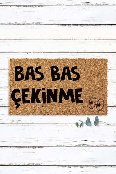 Paspas Yap Bass Bass Pull Door Mat Koko Mat Bristle Mat Exterior Door Mat Entrance Mat Doorway