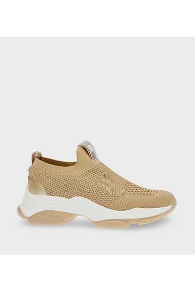 Steve Madden gold women's's fashion sneakers