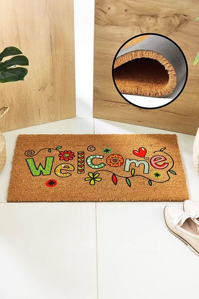 Paspas Yap Welcome Home Door Mat Koko Door Mat Outside Door Mat Design Printed Door Mat Assortment for Home