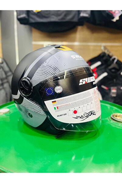 Sway TEZ MOTOR SWAY 715 AÇIK MOTOSİKLET KASKI