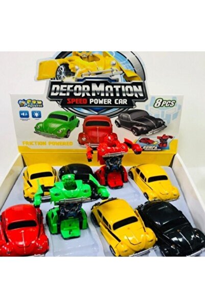 BY A.D.M Transformers Robota Dönüşen Vosvos Oyuncak