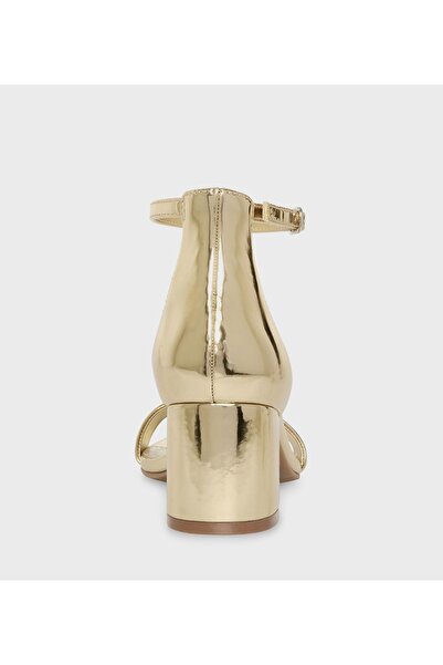 Steve Madden Gold Women's Block Heels Sandals