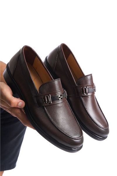 maximoda Мъжки мокасини - естествена кожа, без връзки, 4 цвята