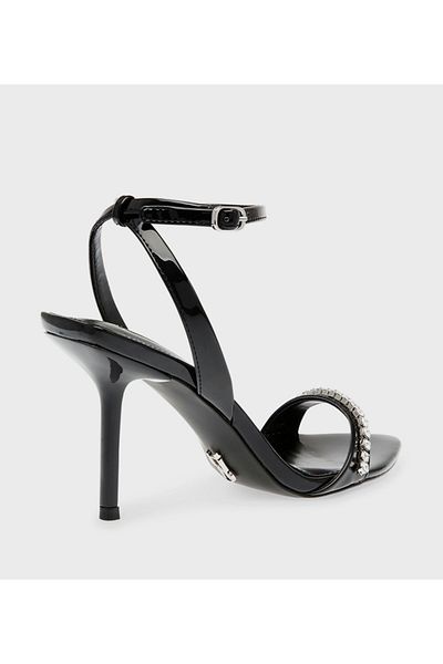 Steve Madden Black Women's Heeled Sandals Sandals