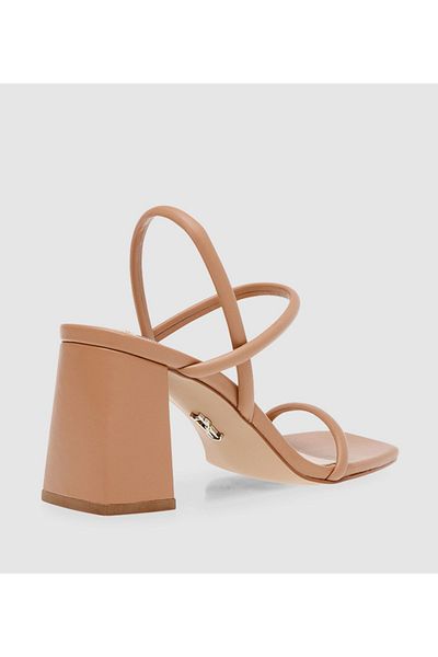 Steve Madden Tan Women's Block Heels Sandals