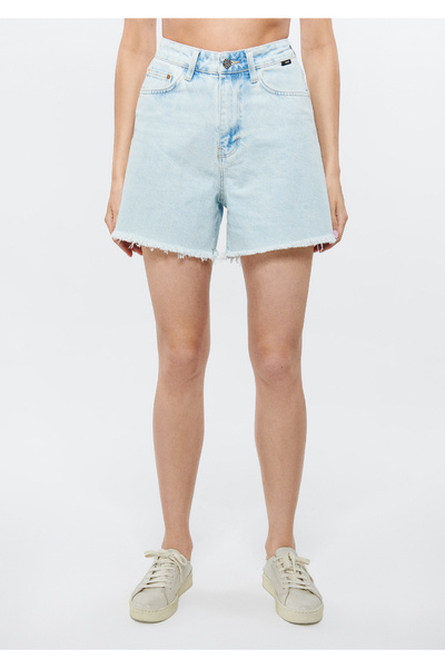 Mavi Pantaloni scurți Millie Bleached Jean 1458985136