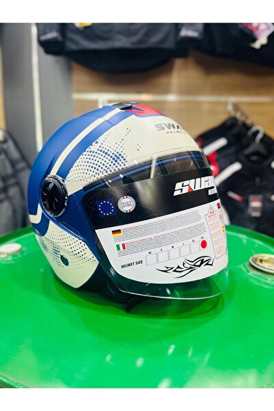 Sway TEZ MOTOR SWAY 715 AÇIK MOTOSİKLET KASKI