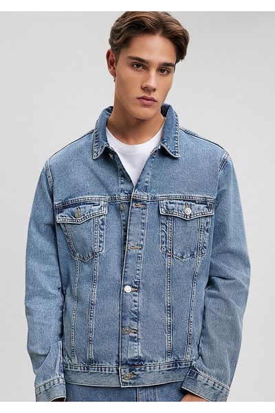 Mavi Ray College Hazy Indigo Blue Jean Jacket 0110273-85373