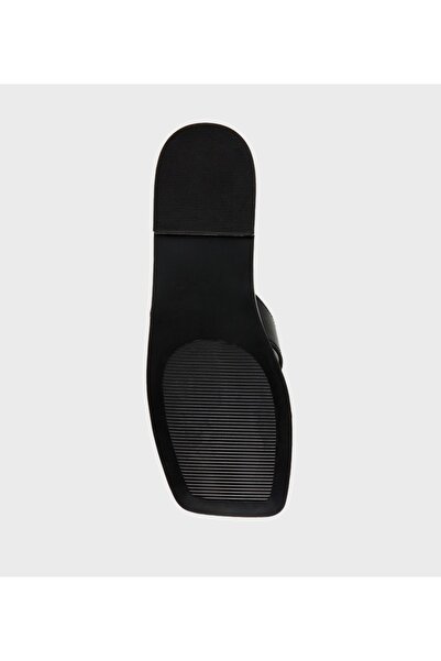 Steve Madden Black Women's Flat Sandals Sandals