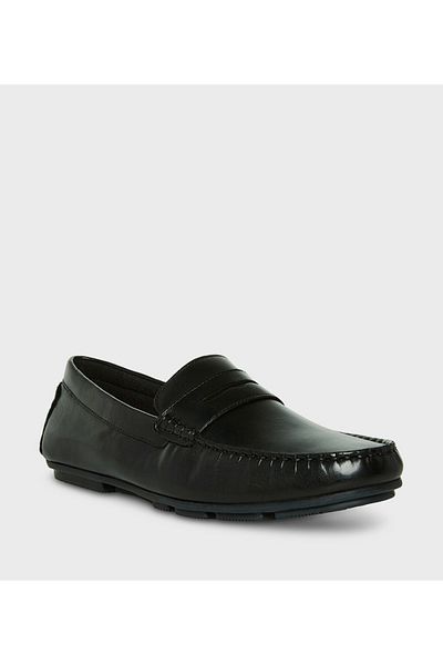 Steve Madden Black Men's Moccasins/loafer Casual Shoes