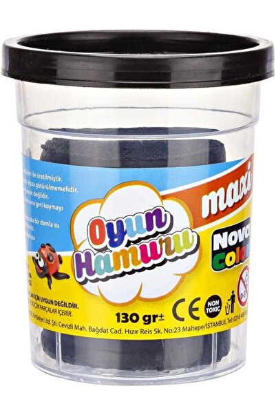 Nova Color Oyun Hamuru Maxi Siyah