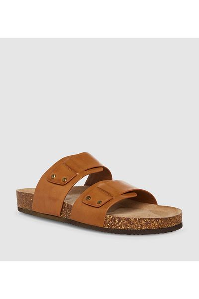 Steve Madden Dark Brown Men's Sandals-traditional Sandals