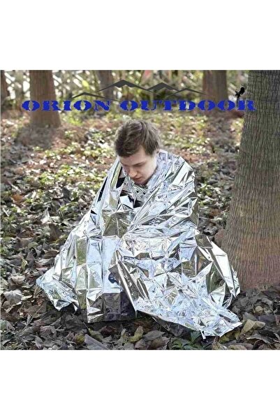 Orion Outdoor Acil Durum Termal Battaniye Metalize Isı Yalıtımlı 130x200cm (U...