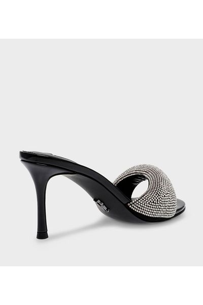 Steve Madden Black Multicolor Women's Heeled Sandals Sandals