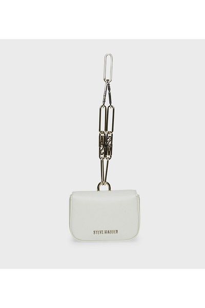 Steve Madden White Women's Shoulder Bag Hand Bags