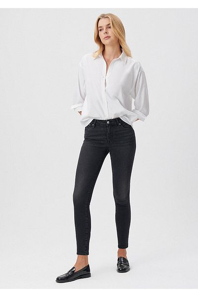 Mavi Tess Gray Glam Jean Trousers 100328-85286