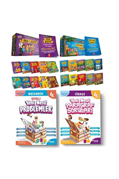 MODEL EĞİTİM YAYINCILIK 4. Sınıf Fen Bilimleri Öyküleri Fen Köyü 1.Ve 2.Seri ...