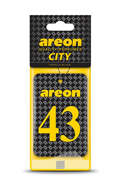 Areon City Vanilla Black 43 Oto Araç Kokusu