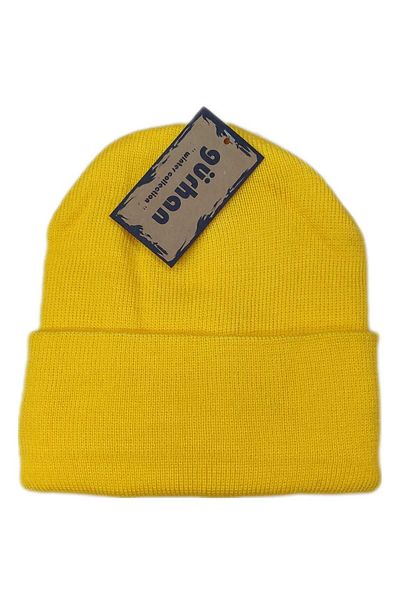 Gürhan Çorap Pălărie unisex din tricot Beanie - Pliabilă, Iarnă Bărbați